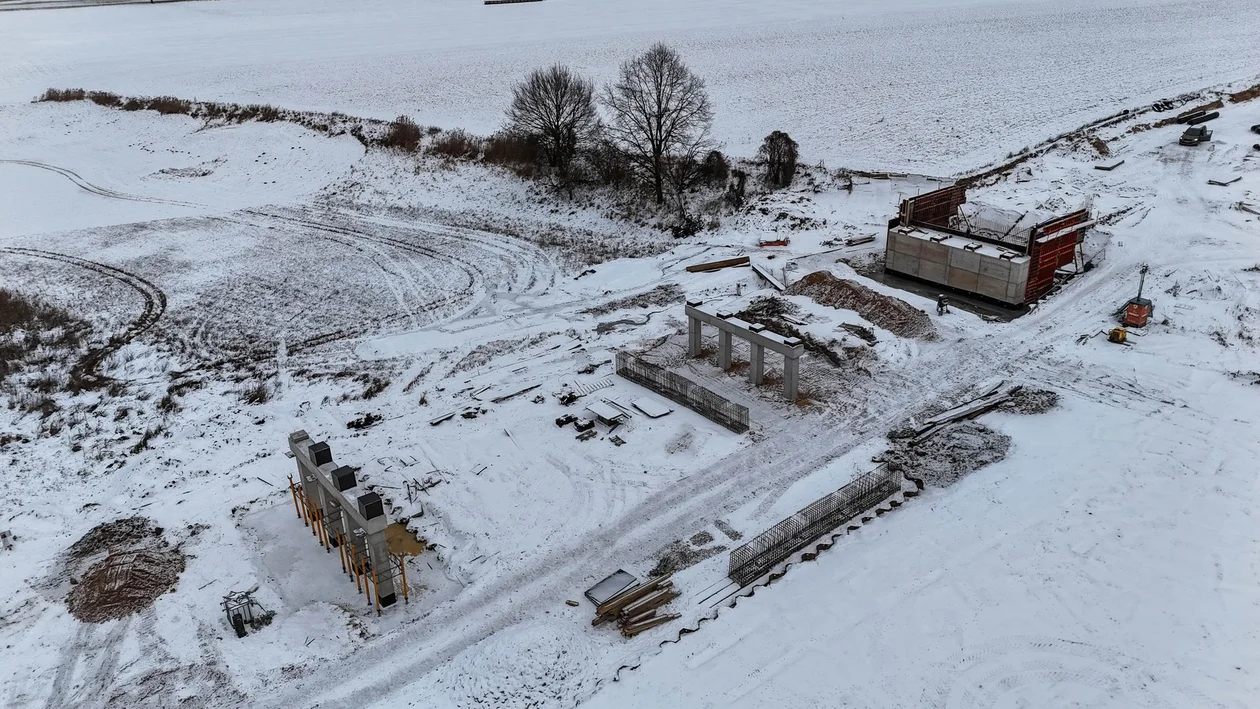 Trwa budowa obwodnicy Szamotuł. Drogowcy pokazali zdjęcia