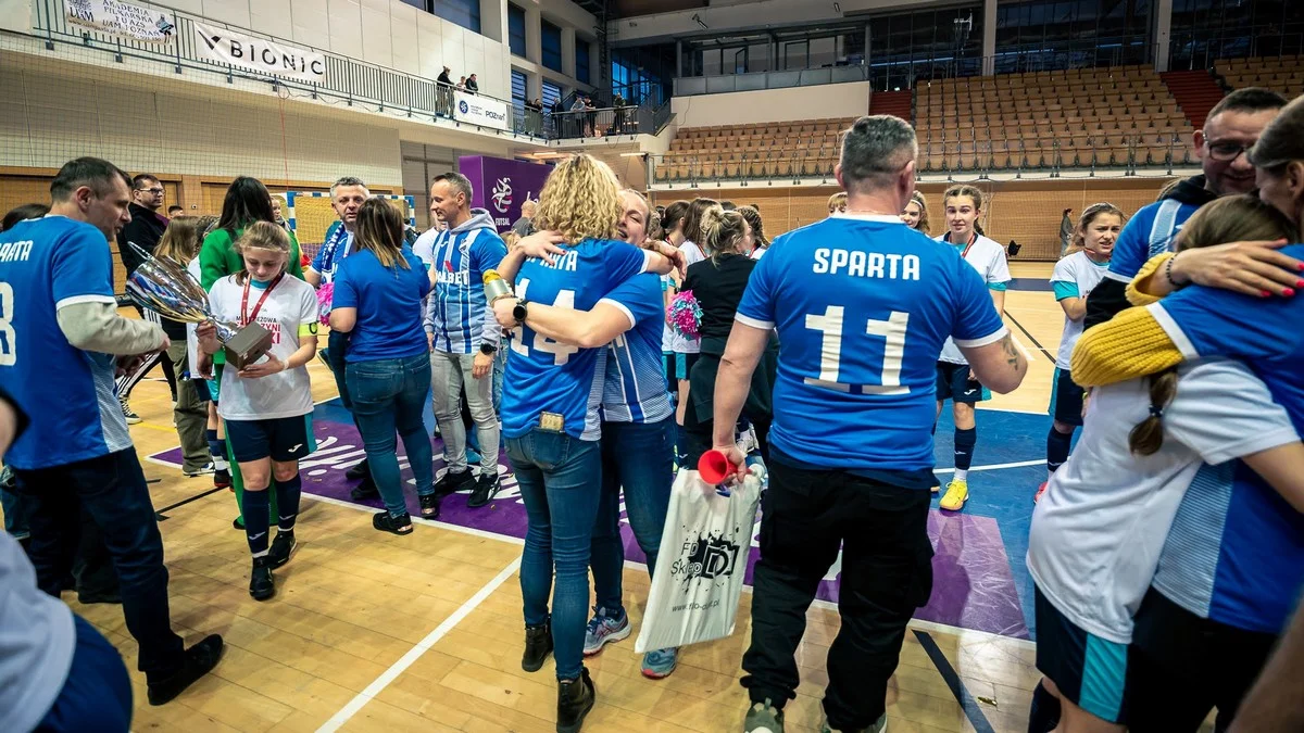 Młodzieżowe Mistrzostwa Polski w futsalu U-15 w Poznaniu. Zwycięstwo Sparty Miejska Górka