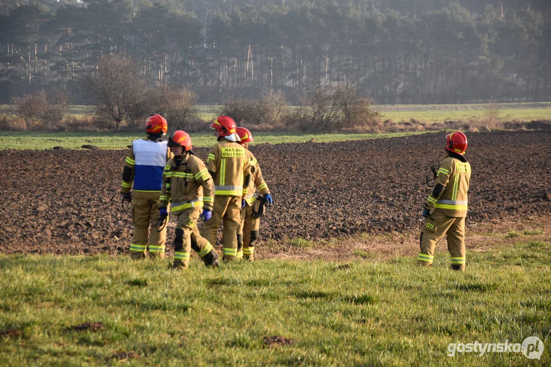 Wypadek na DW 434 Gostyń - Kunowo