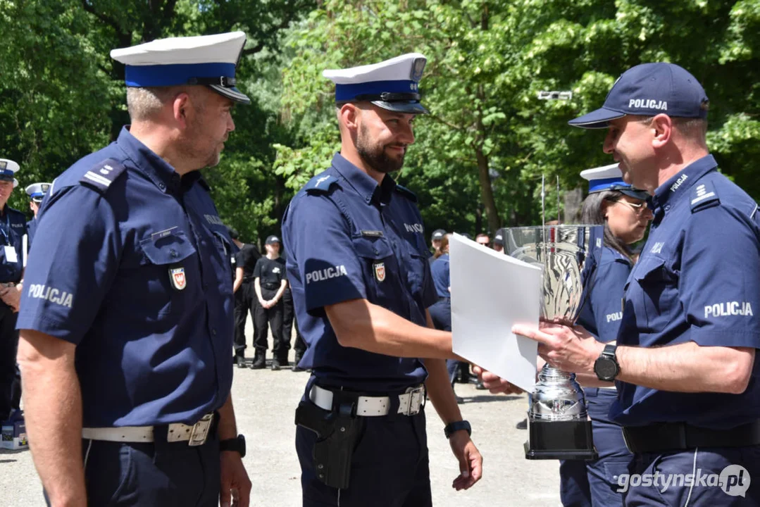 Podsumowanie 34. Konkursu "Policjant Ruchu Drogowego 2024" - finał  wojewódzki w Gostyniu