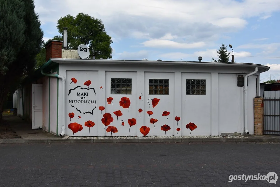 Mural w Gostyniu przy ul. Strzeleckiej