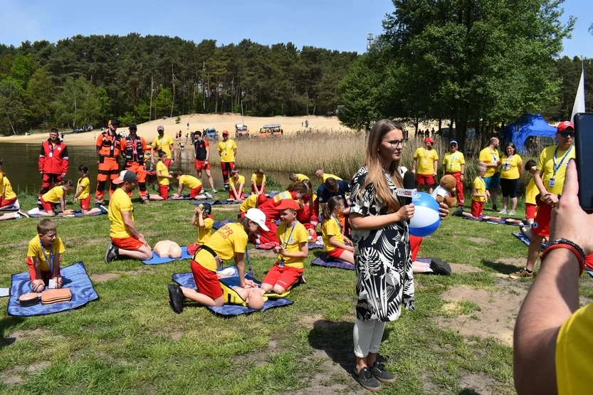 WOPR Gołuchów i OSP Chocz na pikniku służb ratowniczych w Kobylej Górze