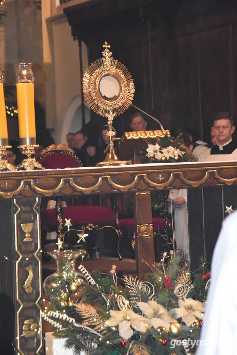 Otwarcie Kaplicy Wieczystej Adoracji we farze Gostyniu. Biskup Zdzisław Fortuniak w Gostyniu