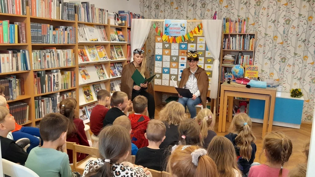 Tydzień Głośnego Czytania w bibliotece w Gostyniu