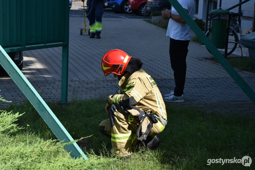 Gaz ulatniał się w budynku SP ZOZ w Gostyniu