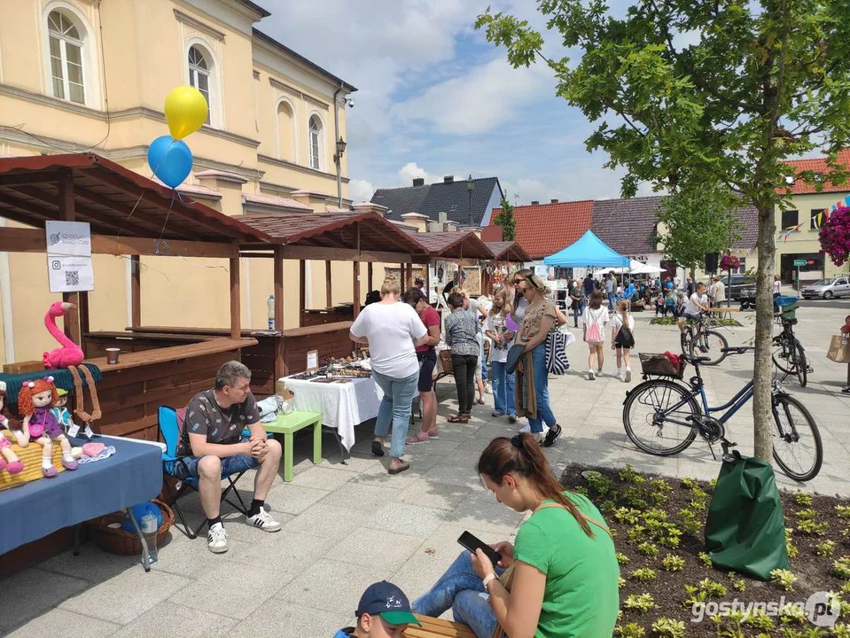 Jarmark w Krobi na zrewitalizowanym rynku