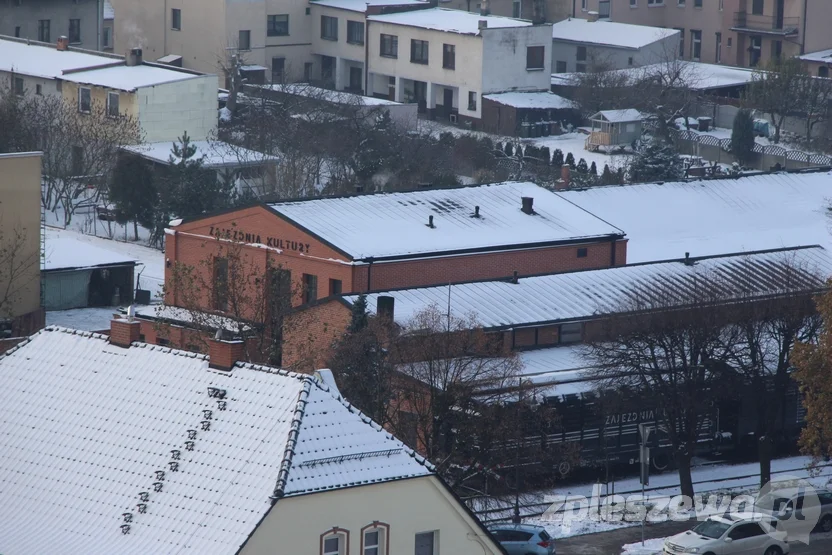 Panorama Pleszewa - widok z elewatora zbożowego