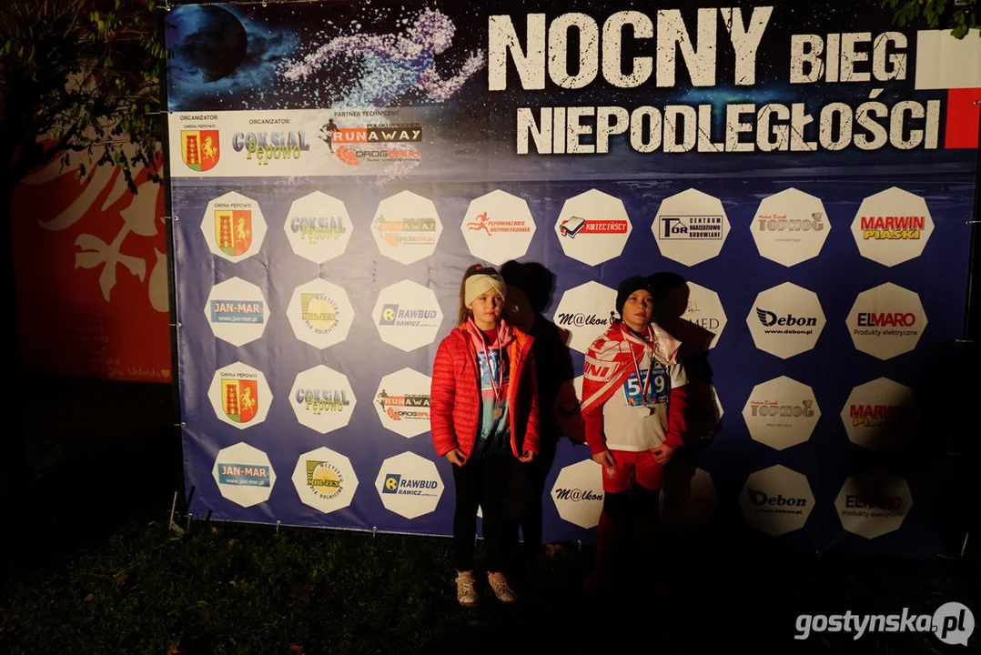 Nocny Bieg Niepodległości 2022 w Pępowie