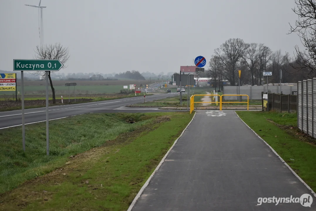 Otwarcie ścieżki pieszo-rowerowej Krobia-Żychlewo i Krobia-Kuczyna