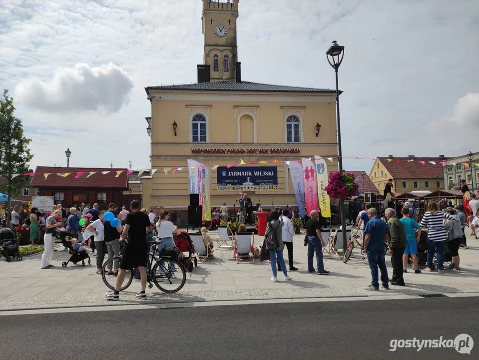 Jarmark w Krobi na zrewitalizowanym rynku