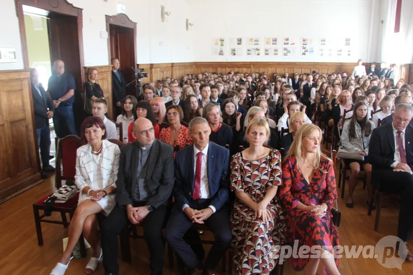 Rozpoczęcie roku szkolnego w I Liceum Ogólnokształcącym w Pleszewie