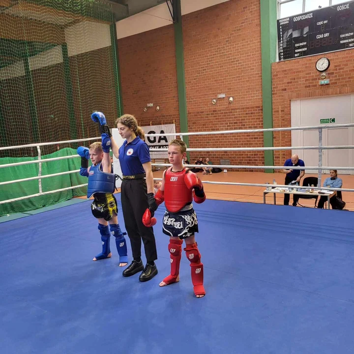 Udany występ zawodników Muay Thai Jarocin na lidze Knockout_art we Wronkach.