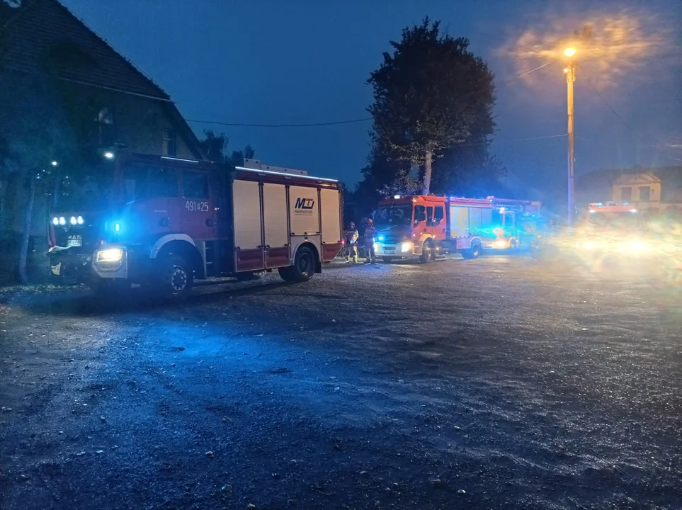 Kobylin. Pożar w klasztorze
