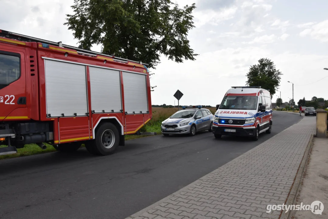 Śmiertelny wypadek w Bruczkowie (gm. Borek Wlkp.). Zginął nastoletni motocyklista