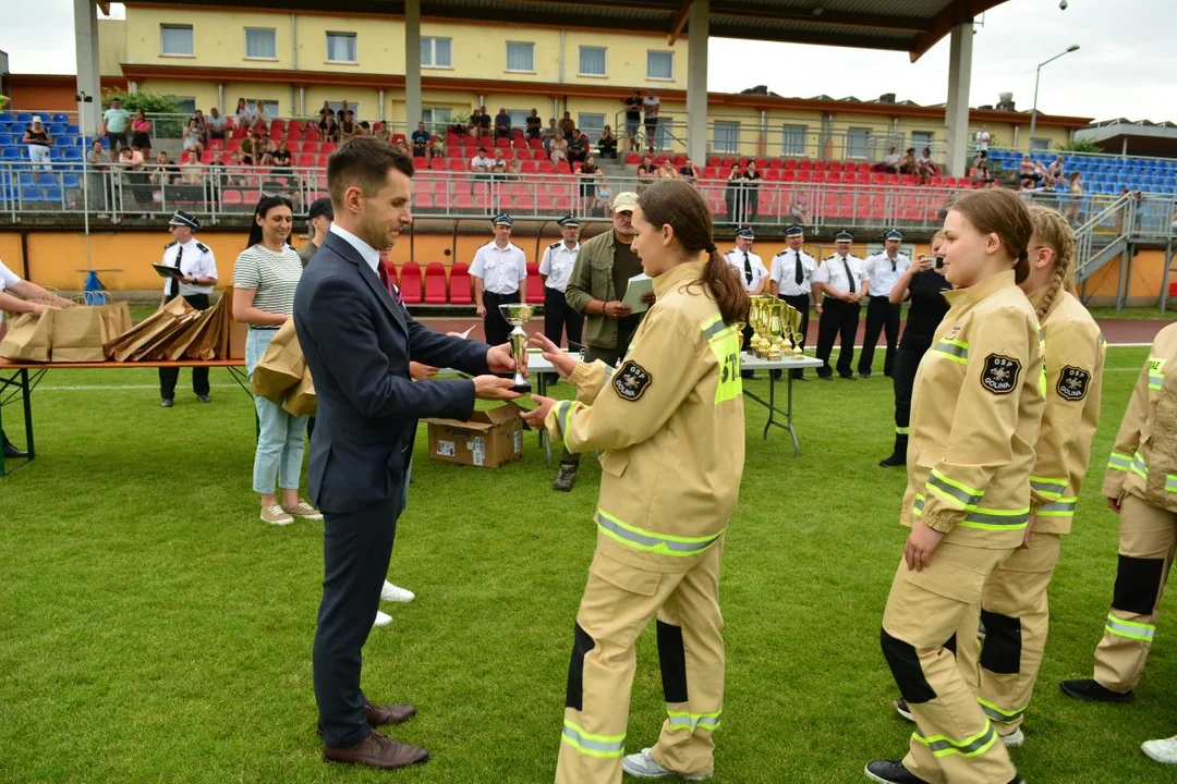 Drużyny z OSP Cielcza bezkonkurencyjne podczas gminnych zawodów w Jarocinie