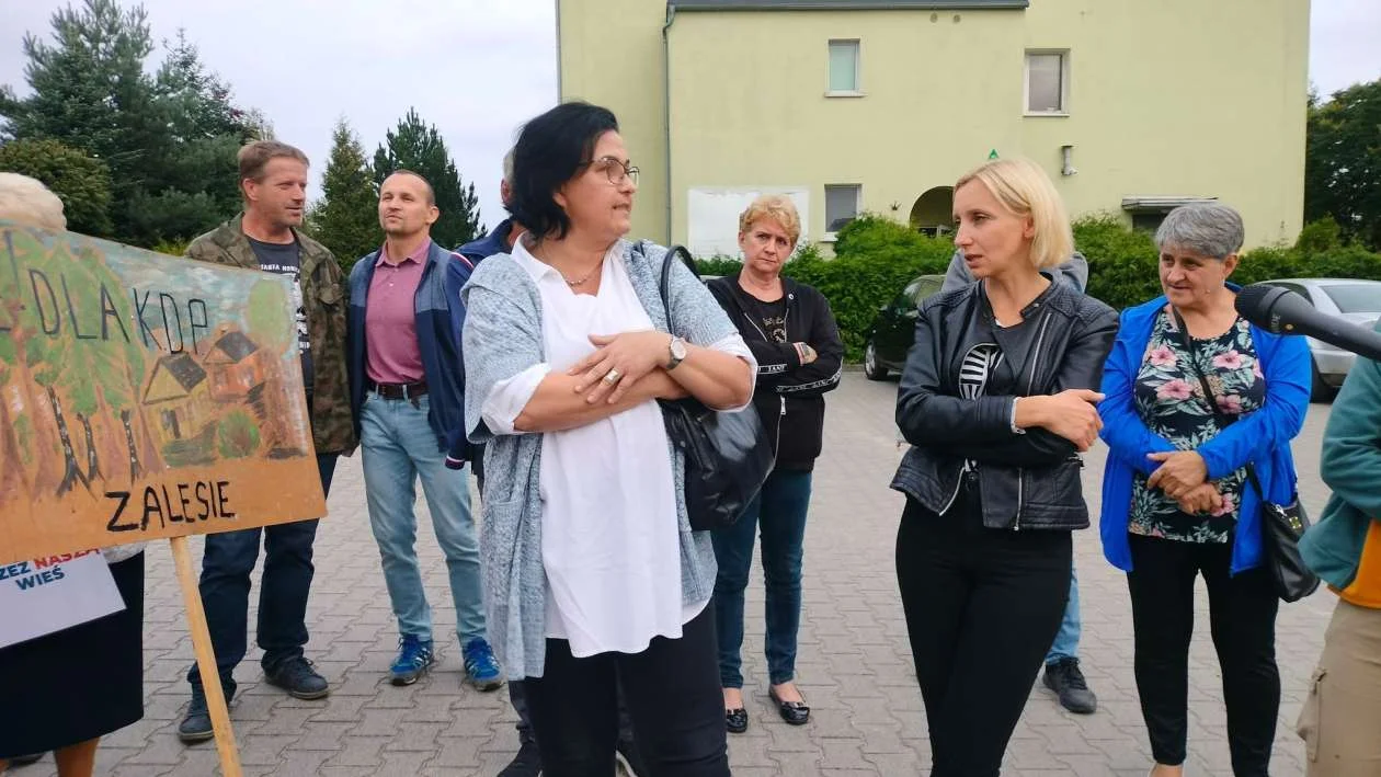 Protest przeciwko CPK - Roszków