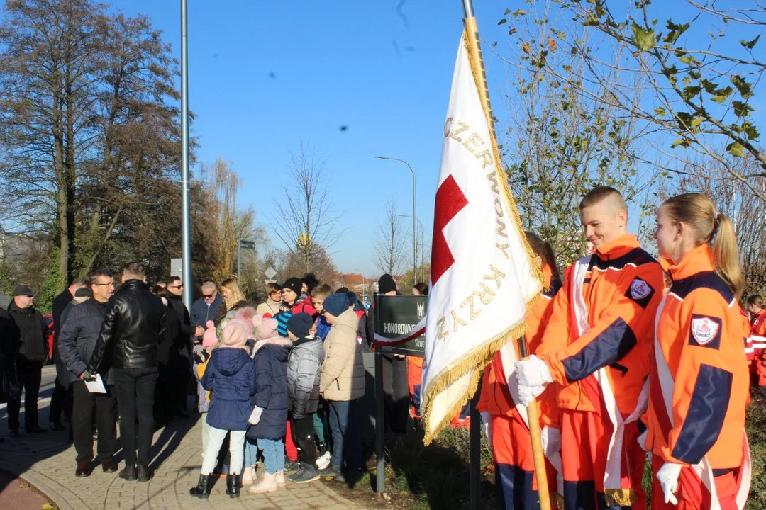 Honorowi Dawcy Krwi mają swój skwer w Jarocinie