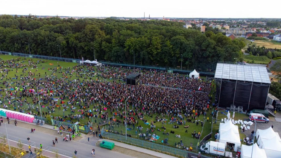 Jarocin Festiwal 2022. Festiwal na ujęciach z drona [ZDJĘCIA] - Zdjęcie główne