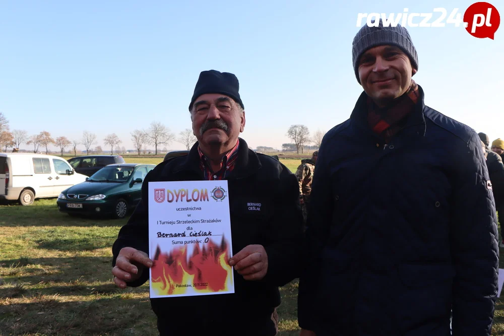 I Turniej Strzelecki Strażaków w Pakosławiu