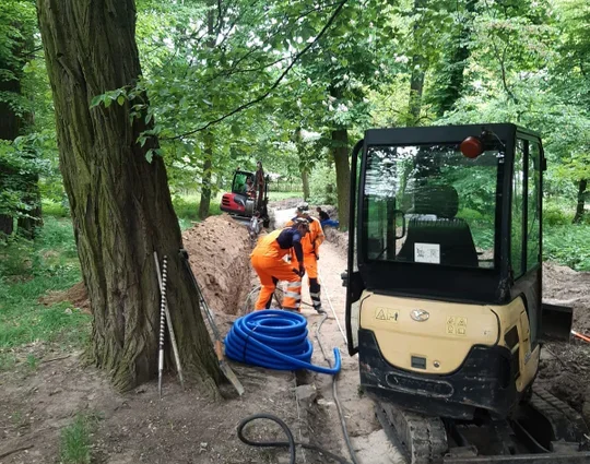 Zabytkowy park w Czerminie pięknieje. Zobacz co się zmieniło? - Zdjęcie główne