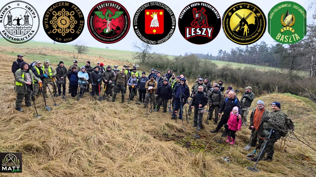 Wielkie polowanie na skarby pod Jarocinem [FILM, ZDJĘCIA]