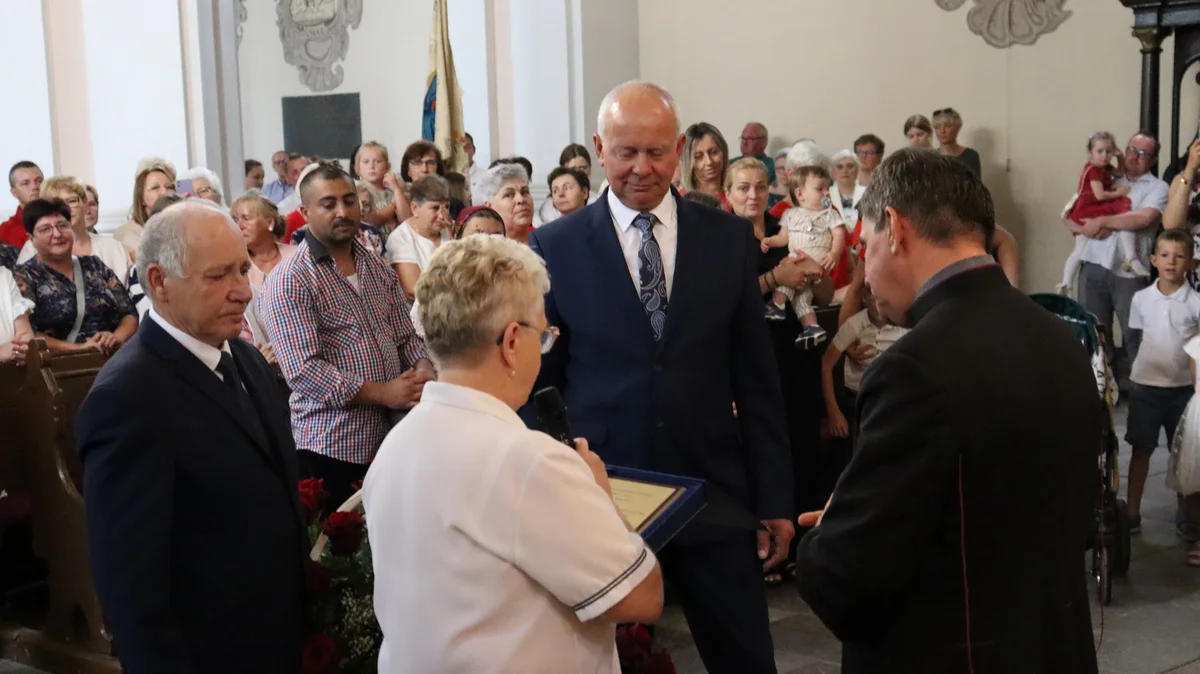 Pożegnanie księdza Jacka Tosia, proboszcza parafii pw. św. Stanisława Biskupa w Żytowiecku