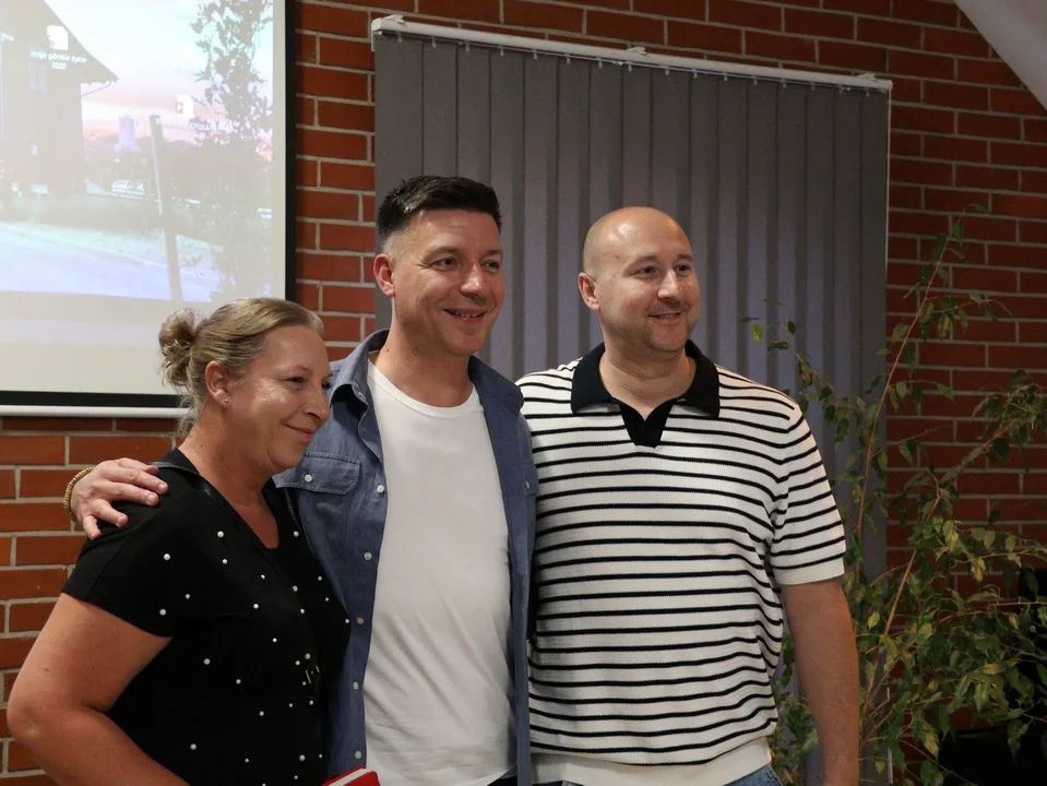 Michał Cessanis był  gościem pleszewskiej biblioteki