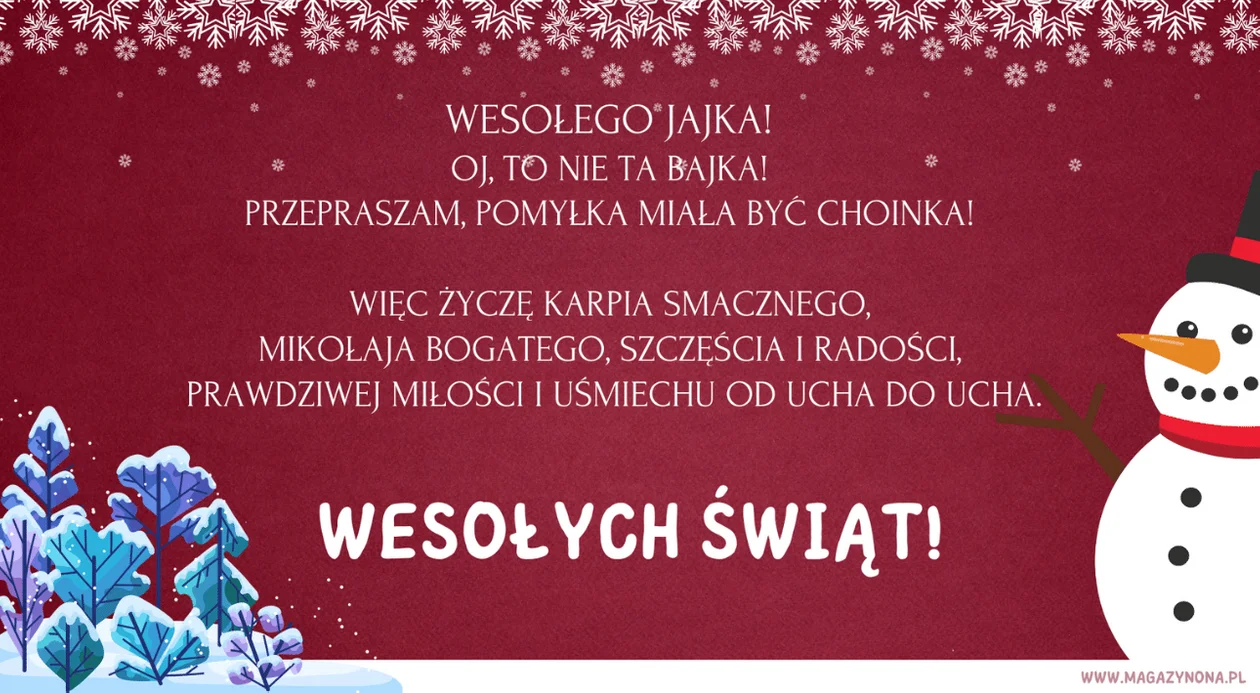 Życzenia na Boże Narodzenie oraz Nowy Rok 2023