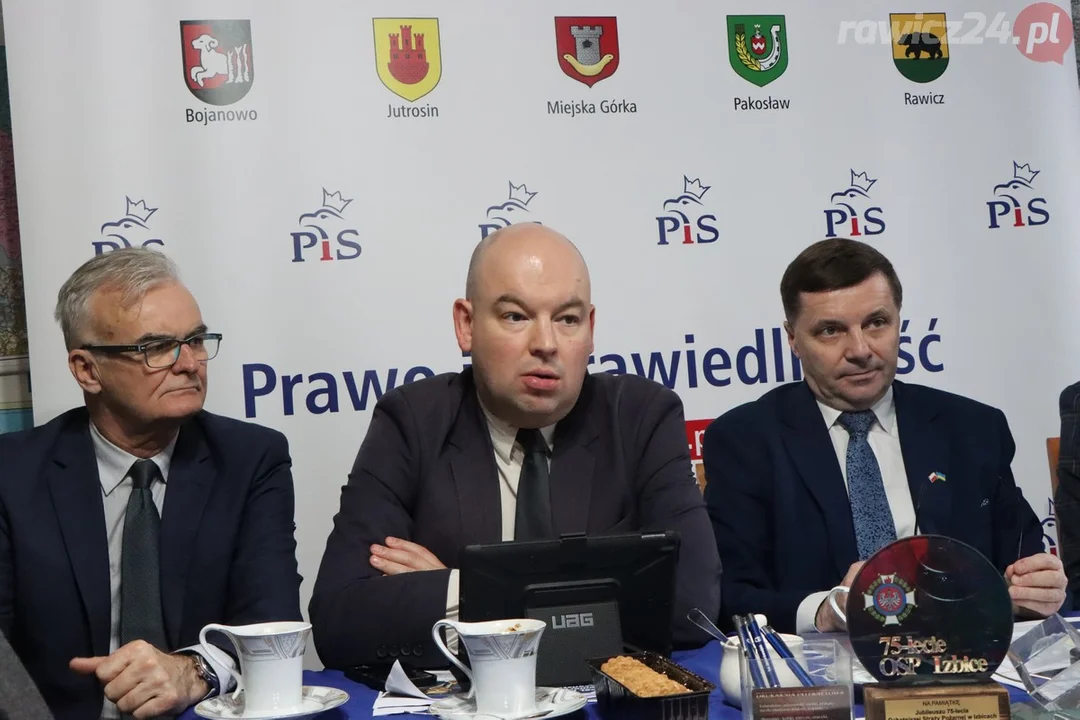 Konferencja polityków Prawa i Sprawiedliwości w Rawiczu