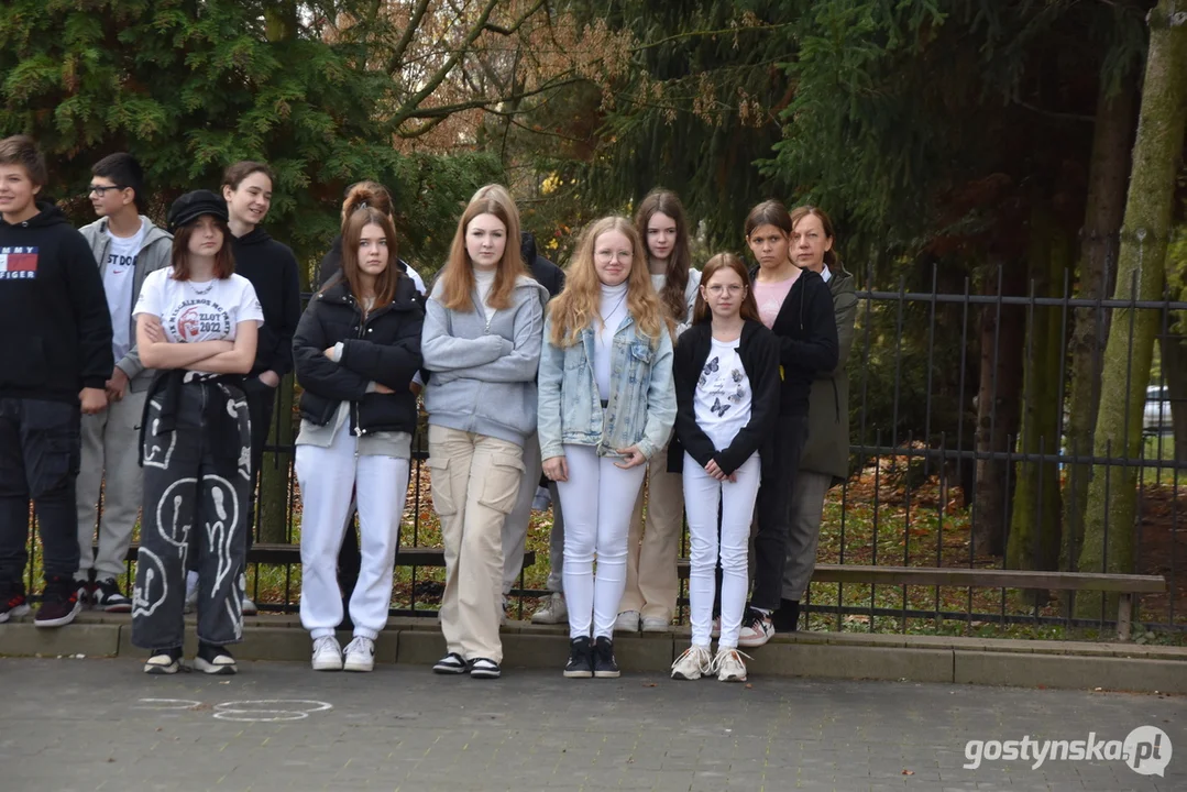 Akcja "Szkoła do hymnu" w Szkole Podstawowej nr 3 w Gostyniu