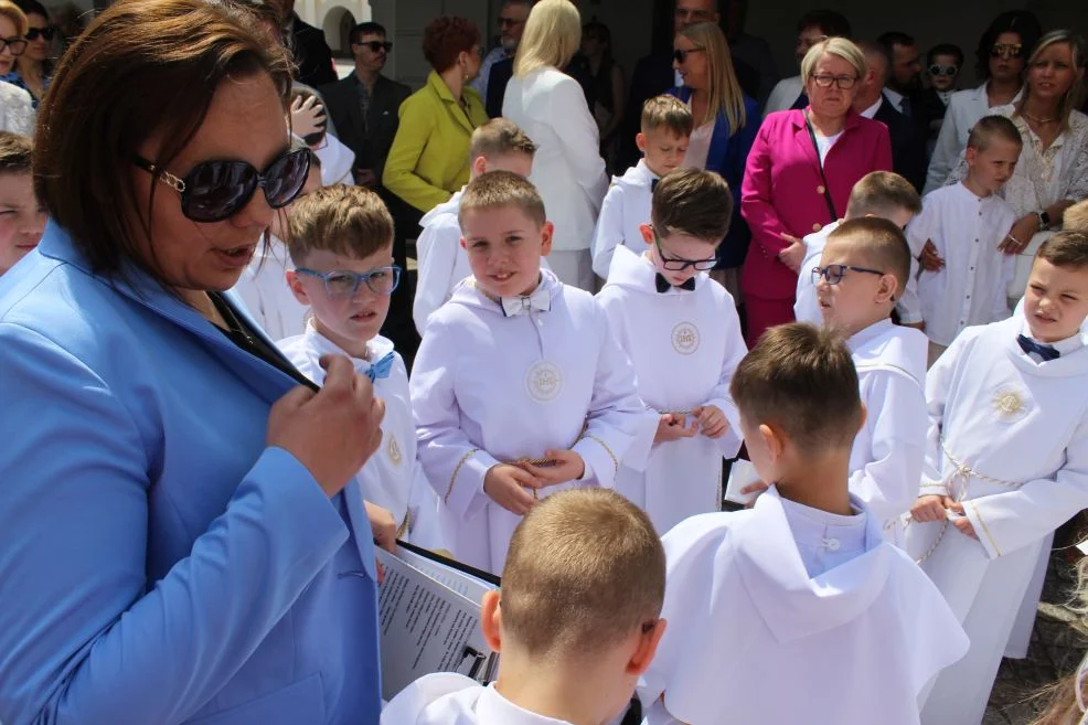 Pierwsza Komunia Święta w parafii św. Marcina w Jarocinie