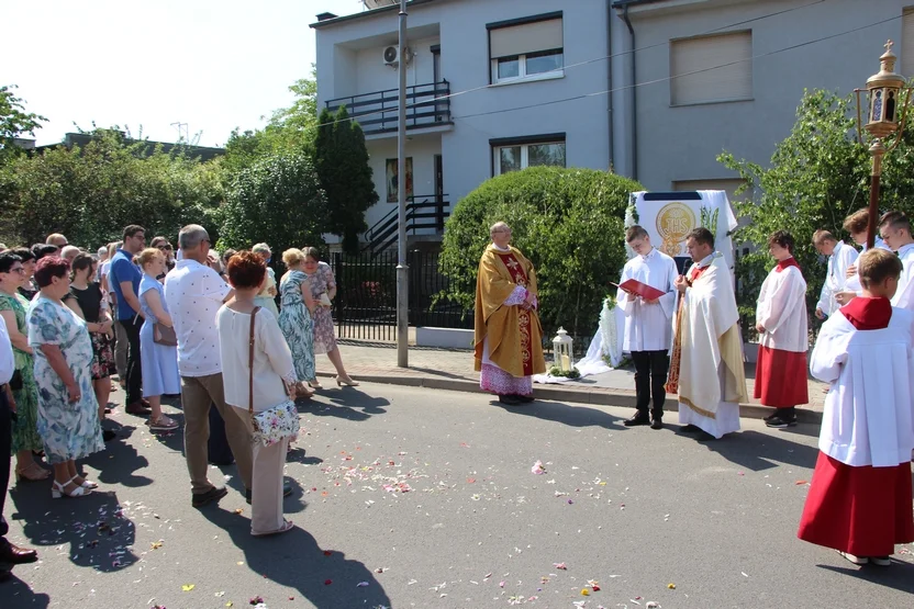 Procesja Bożego Ciała w parafii Św. Floriana