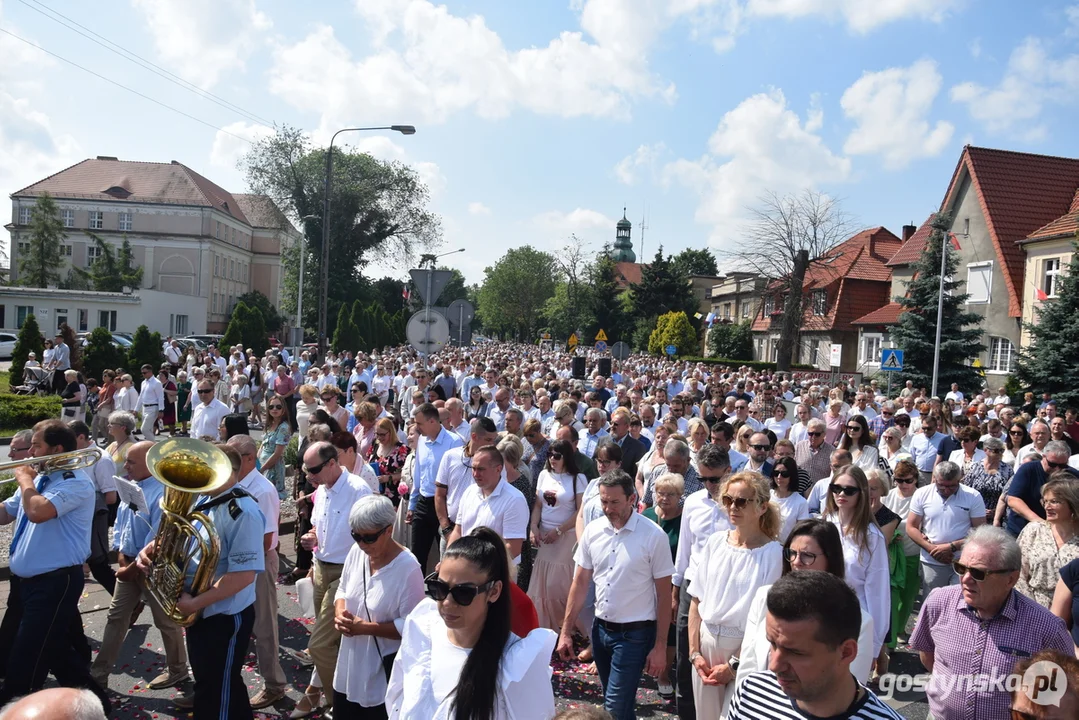 Procesja Bożego Ciała w Gostyniu 2024