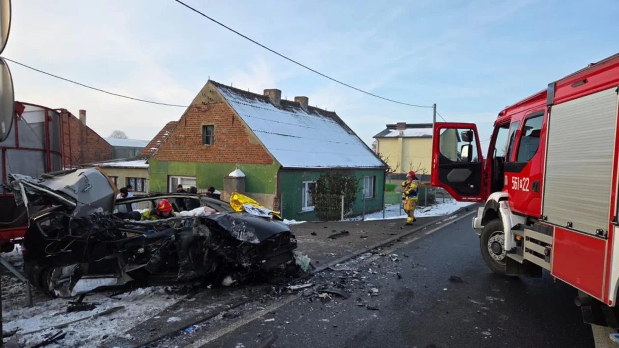 Wypadek w Piekarzewie