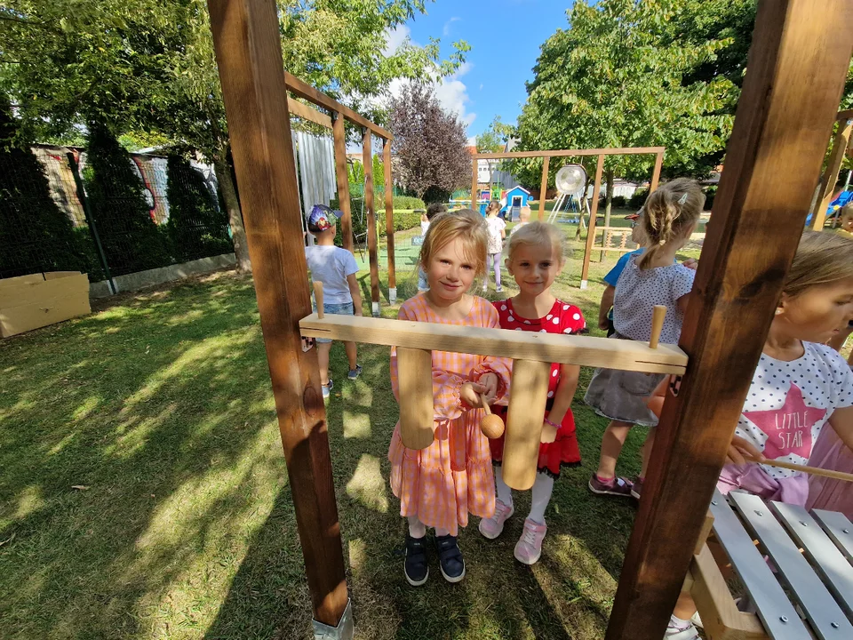 Krotoszyn. Muzyczna ścieżka sensoryczna w przedszkolu "Bajka"