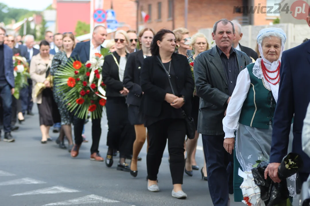 Delegacje na ceremonii pogrzebowej śp. Kazimierza Chudego