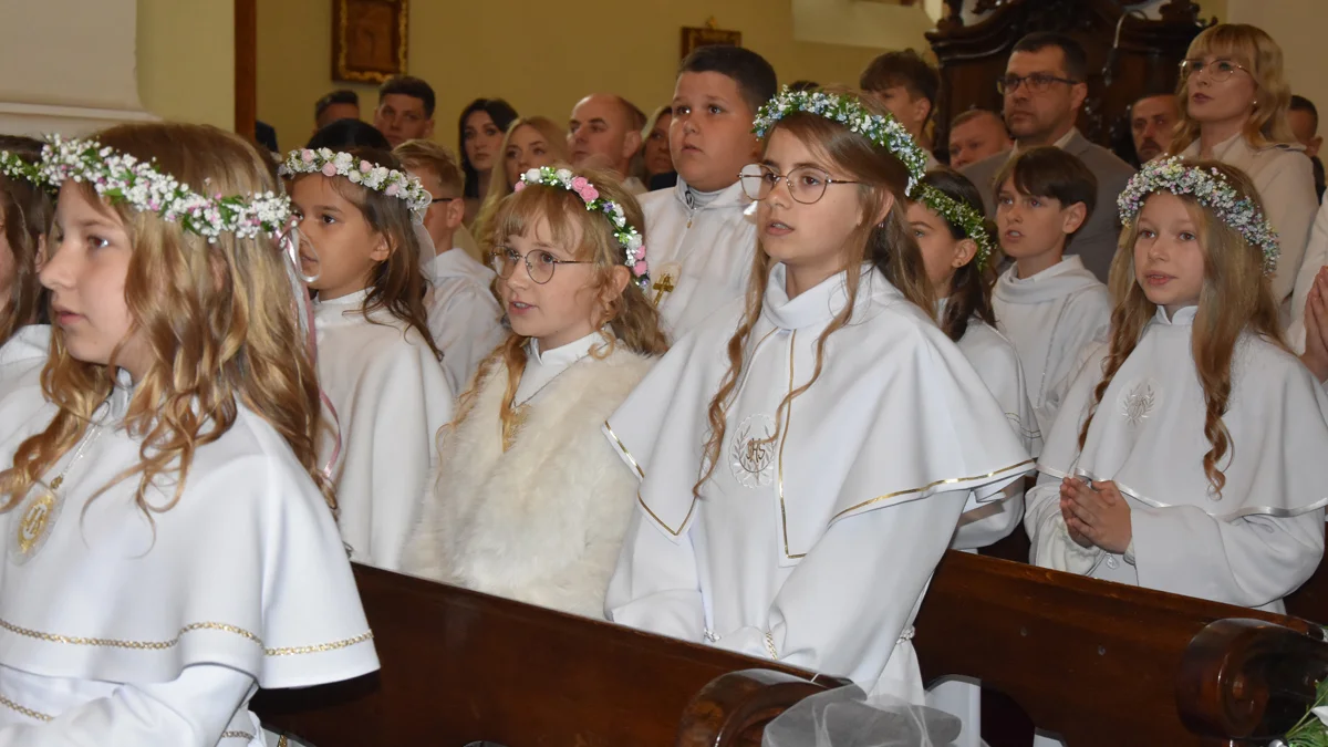 Pierwsza Komunia Święta w parafii pw. św. Małgorzaty w Gostyniu