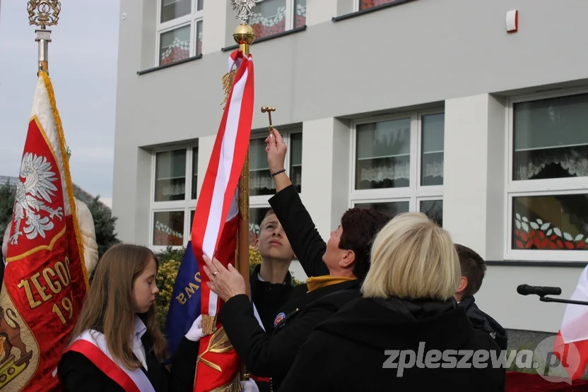 Nadanie imienia Powstańców Wielkopolskich Szkole Podstawowej w Żegocinie