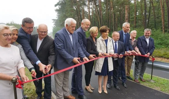 Zduny - Chachalnia. Otwarcie ścieżki pieszo-rowerowej