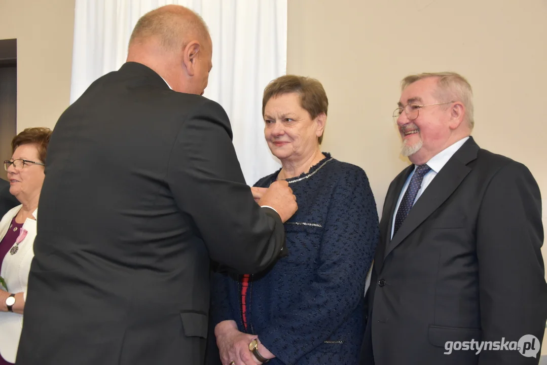 Uroczystości z okazji jubileuszu małżeństwa w Borku Wlkp.