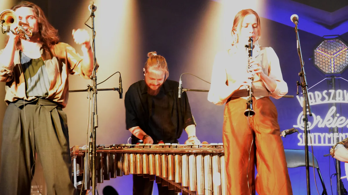 Koncert Warszawskiej Orkiestry Sentymentalnej w Borku Wielkopolskim