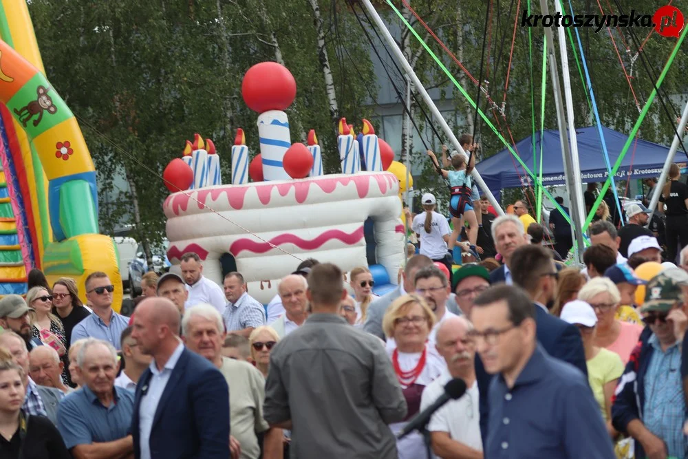 Mateusz Morawiecki w Krotoszynie. Piknik 800+