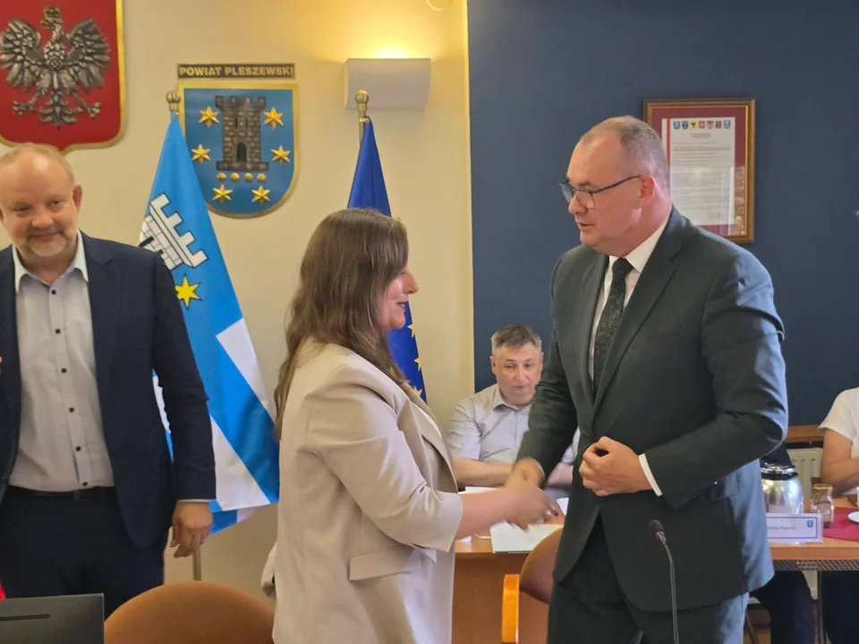 Sesja absolutoryjna Rady Powiatu Pleszewskiego