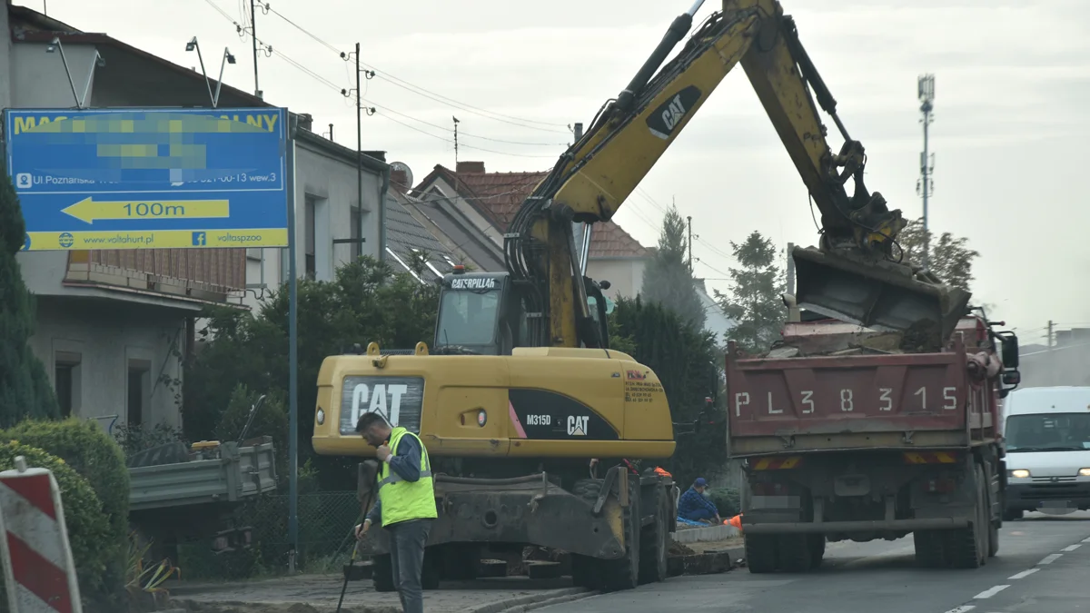 Przebudowa chodnika przy ul. Poznańskiej (DW 434) w Gostyniu