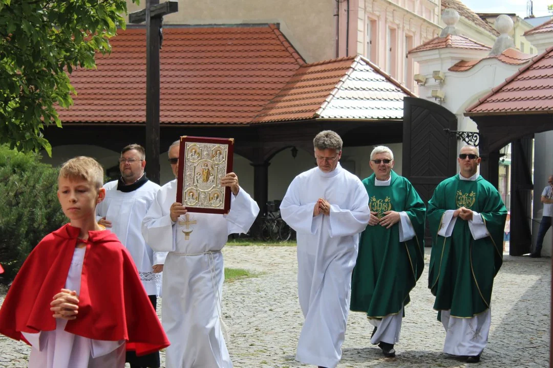 Pożegnanie kapłanów w parafii św. Marcina w Jarocinie