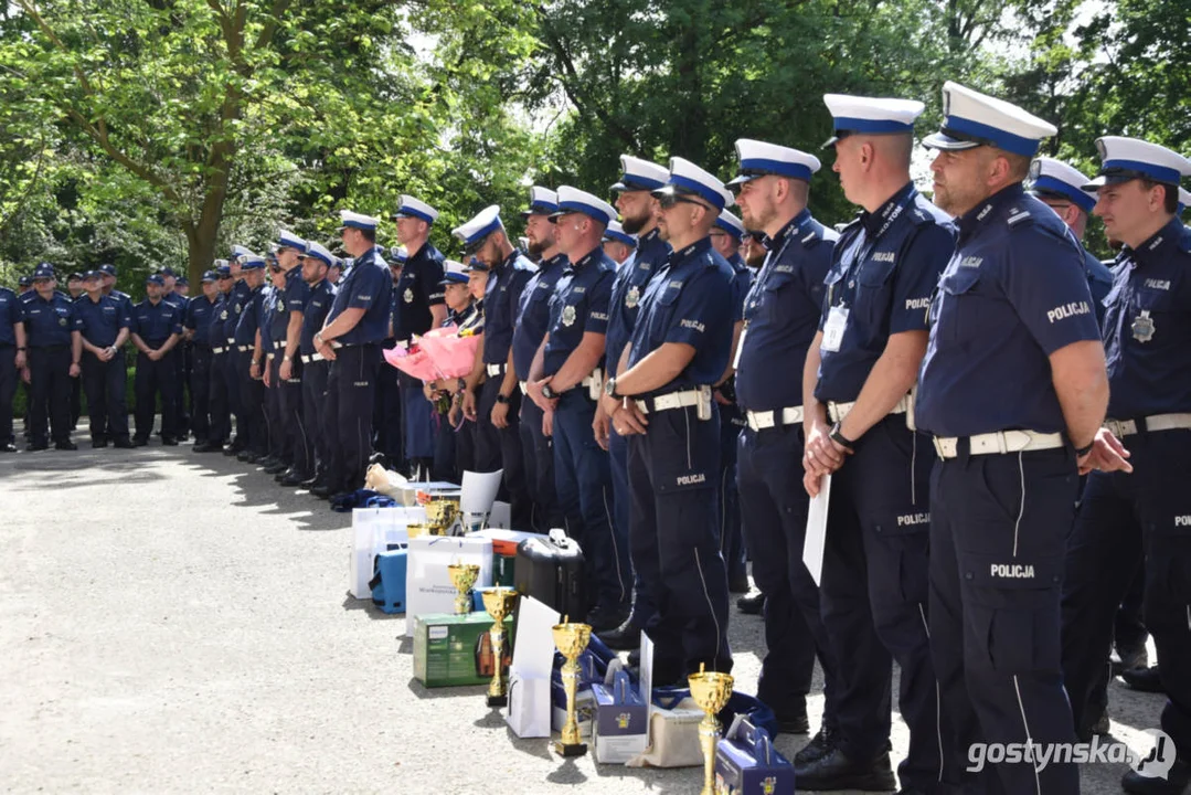 Podsumowanie 34. Konkursu "Policjant Ruchu Drogowego 2024" - finał  wojewódzki w Gostyniu