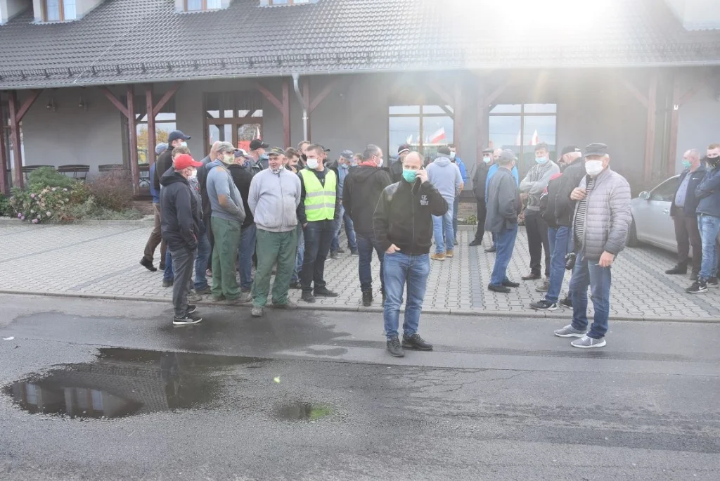 Protest rolników w powiecie krotoszyńskim w 2020 roku