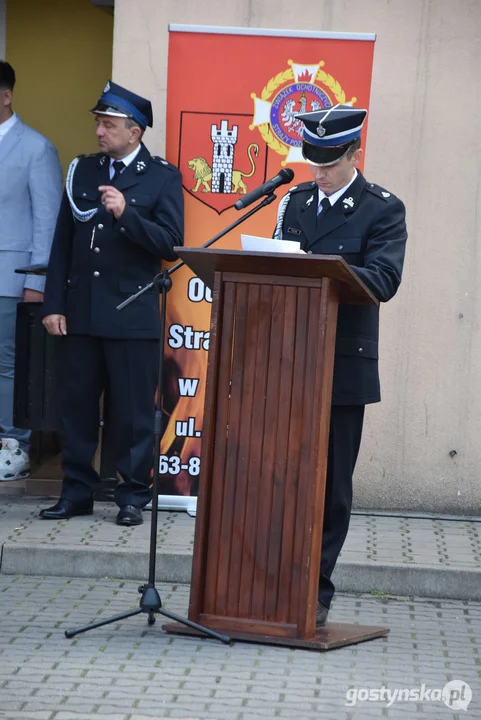 Przekazanie wozu strażackiego dla jednostki OSP w Pogorzeli