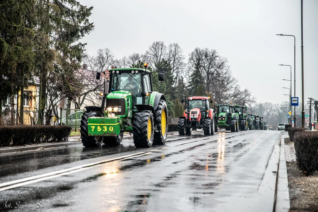 Protest rolników w powiecie krotoszyńskim