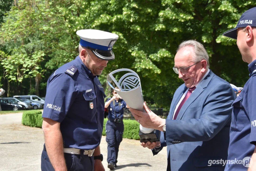 Podsumowanie 34. Konkursu "Policjant Ruchu Drogowego 2024" - finał  wojewódzki w Gostyniu